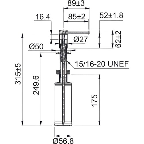 Дозатор для мыла Franke Comfort 119.0578.746