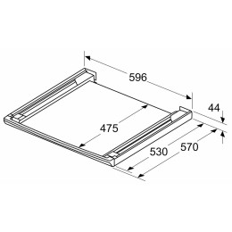 Соединительный элемент Gaggenau WA027500