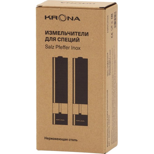 Измельчитель для специй KRONA Salz Pfeffer Inox