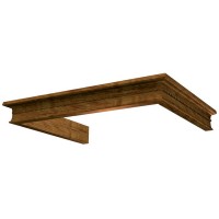 Комплект багетов в упаковке KRONA для Beatris 600 CPB/2 (тем.дуб)