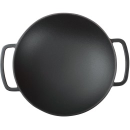 Чугунная сковорода WOK Korting K 1128
