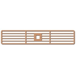 Декоративная решётка для варочных панелей Kuppersbusch DK 8597