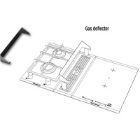Газовый дефлектор для комбинирования Kuppersbusch ZKM 8053 Газовый дефлектор для комбинирования Kuppersbusch ZKM 8053