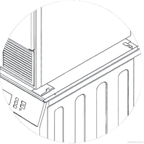 Монтажный комплект для установки в колонну Kuppersbusch 51027