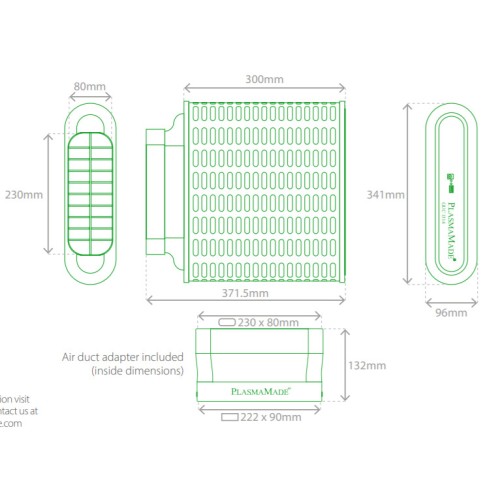 Фильтр PlasmaMade Kuppersbusch ZD 8001