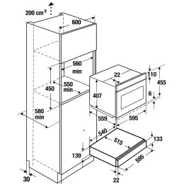 Выдвижной ящик Kuppersbusch CSZ 6800.0 G5 Black Velvet