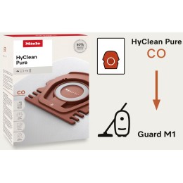 Комплект мешков-пылесборников Miele HyClean Pure CO с фильтром