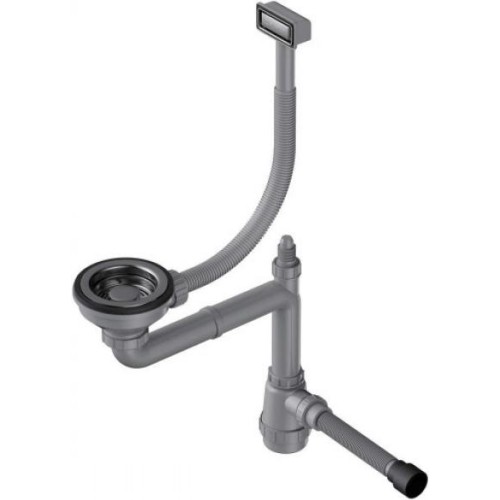 Арматура для одночашевых моек с декоративной решеткой Omoikiri WK-1-GB