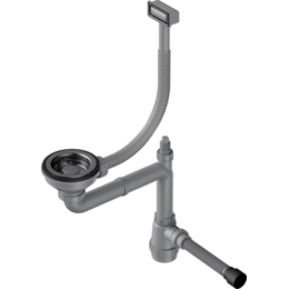 Арматура для одночашевых моек с декоративной решеткой Omoikiri WK-1-GM