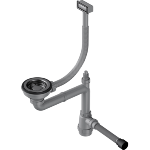 Арматура для одночашевых моек с декоративной решеткой Omoikiri WK-1-GM