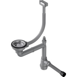 Арматура для одночашевых моек с декоративной решеткой Omoikiri WK-1-IN