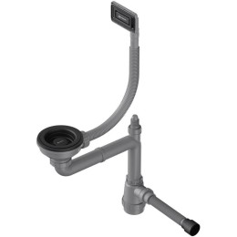 Арматура для одночашевых моек с универсальным прямоугольным переливом Omoikiri WK-1-UN GB