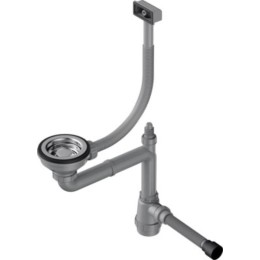 Арматура для одночашевых моек со скрытым прямоугольным переливом Omoikiri WK-1-S IN