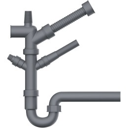 Отводная арматура для измельчителя Omoikiri NA-01