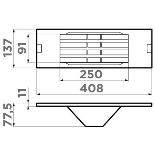 Подставка-сушка для посуды Omoikiri FG-01 PRO BL Matt