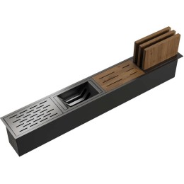 Встраиваемая сушка для посуды с вставками Omoikiri DRY-01 GM