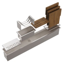 Встраиваемая сушка для посуды с вставками Omoikiri DRY-01 IN