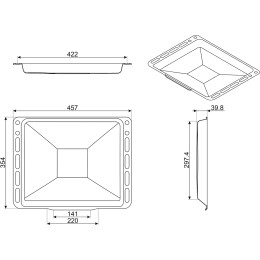 Противень Smeg BN640