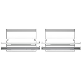 Телескопические направляющие WISH 2 уровня Teka 41599010