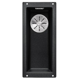 Мойка Blanco SUBLINE 160-U SILGRANIT отводная арматура InFino® антрацит