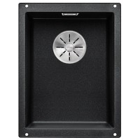 Мойка Blanco SUBLINE 320-U SILGRANIT отводная арматура InFino® антрацит