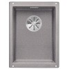 Мойка Blanco SUBLINE 320-U SILGRANIT отводная арматура InFino® алюметаллик