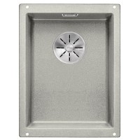 Мойка Blanco SUBLINE 320-U SILGRANIT отводная арматура InFino® жемчужный