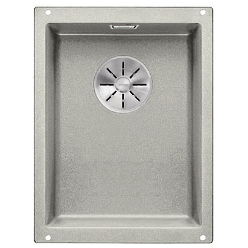 Мойка Blanco SUBLINE 320-U SILGRANIT отводная арматура InFino® жемчужный