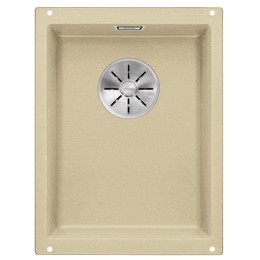 Мойка Blanco SUBLINE 320-U SILGRANIT отводная арматура InFino® шампань