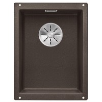 Мойка Blanco SUBLINE 320-U SILGRANIT отводная арматура InFino® кофе