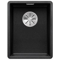 Мойка Blanco SUBLINE 320-F отводная арматура InFino® антрацит
