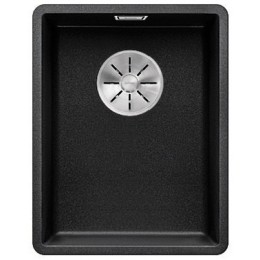 Мойка Blanco SUBLINE 320-F отводная арматура InFino® антрацит