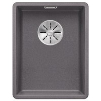 Мойка Blanco SUBLINE 320-F отводная арматура InFino® темная скала
