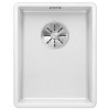 Мойка Blanco SUBLINE 320-F отводная арматура InFino® белый