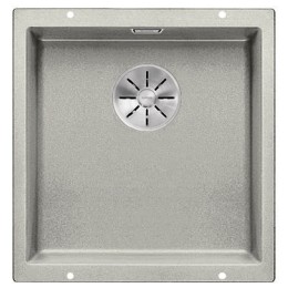 Мойка Blanco SUBLINE 400-U SILGRANIT отводная арматура InFino® алюметаллик