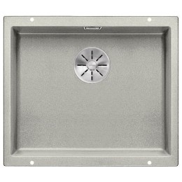 Мойка Blanco SUBLINE 500-U SILGRANIT отводная арматура InFino® жемчужный