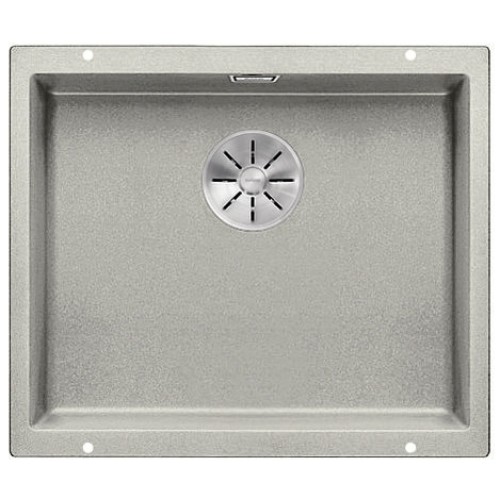 Мойка Blanco SUBLINE 500-U SILGRANIT отводная арматура InFino® жемчужный