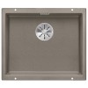 Мойка Blanco SUBLINE 500-U SILGRANIT отводная арматура InFino® серый беж
