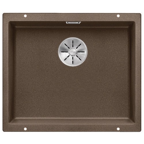 Мойка Blanco SUBLINE 500-U SILGRANIT отводная арматура InFino® мускат