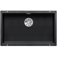 Мойка Blanco SUBLINE 700-U SILGRANIT отводная арматура InFino® антрацит