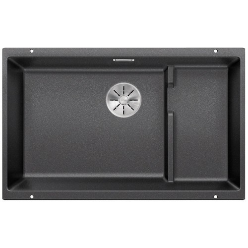 Мойка Blanco SUBLINE 700-U Level SILGRANIT отводная арматура InFino® антрацит