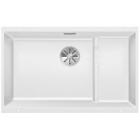 Мойка Blanco SUBLINE 700-U Level SILGRANIT отводная арматура InFino® белый