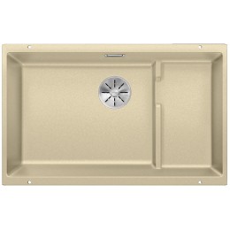 Мойка Blanco SUBLINE 700-U Level SILGRANIT отводная арматура InFino® шампань