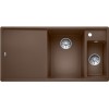 Мойка Blanco AXIA III 6 S чаша справа, доска стекло клапан-автомат InFino® мускат