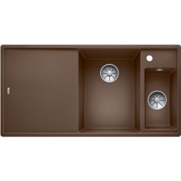 Мойка Blanco AXIA III 6 S чаша справа, доска стекло клапан-автомат InFino® мускат