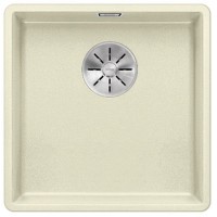 Мойка Blanco SUBLINE 400-F отводная арматура InFino® жасмин