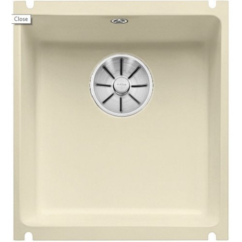 Мойка Blanco SUBLINE 375-U керамика отводная арматура InFino® жасмин