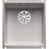 Мойка Blanco SUBLINE 375-U керамика отводная арматура InFino® серый алюминий