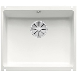 Мойка Blanco SUBLINE 500-U керамика отводная арматура InFino® матовый белый