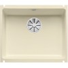 Мойка Blanco SUBLINE 500-U керамика отводная арматура InFino® жасмин